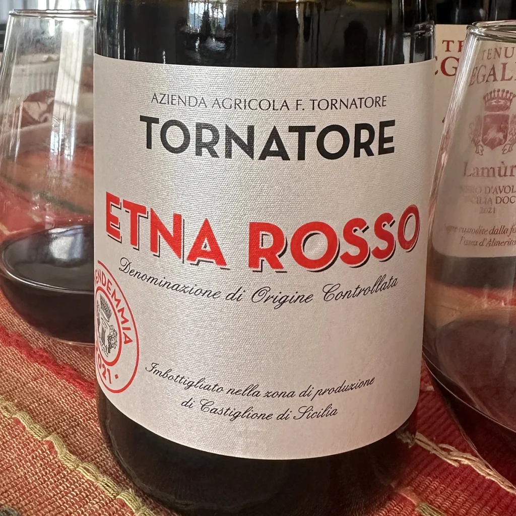 Tornatore Etna Rosso Wine
