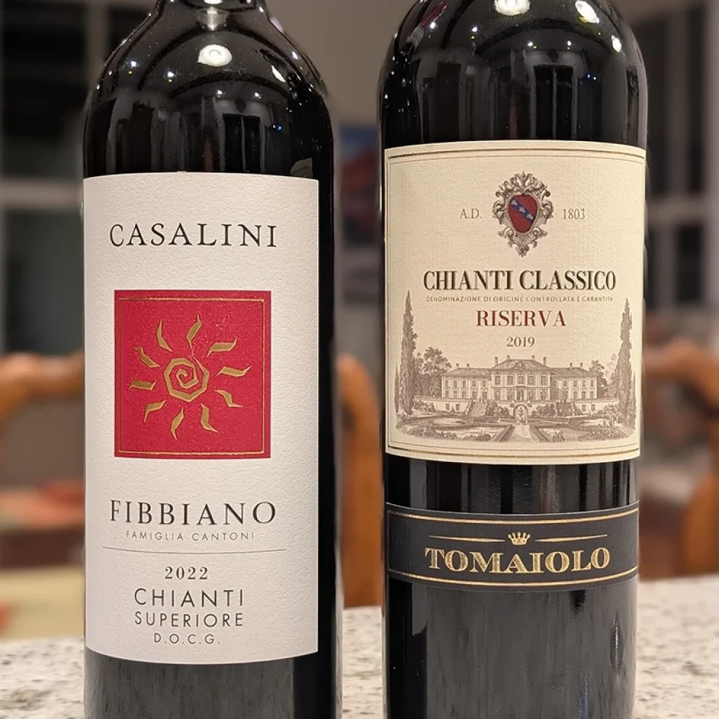 Casalini Chianti and Tomaiolo-chianti