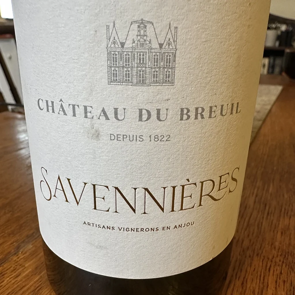 Chateau du breuil Savennieres