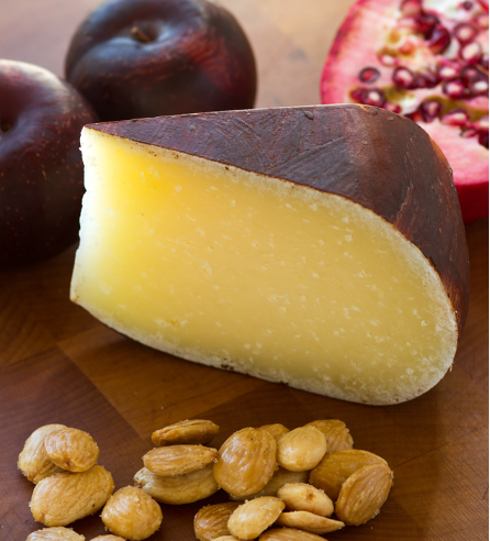 Monterey Jack cheese wedge