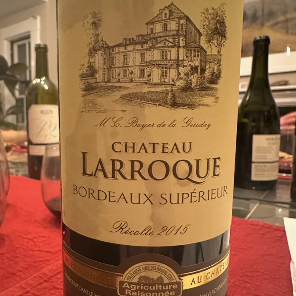 Chateau Larroque bordeaux superieur