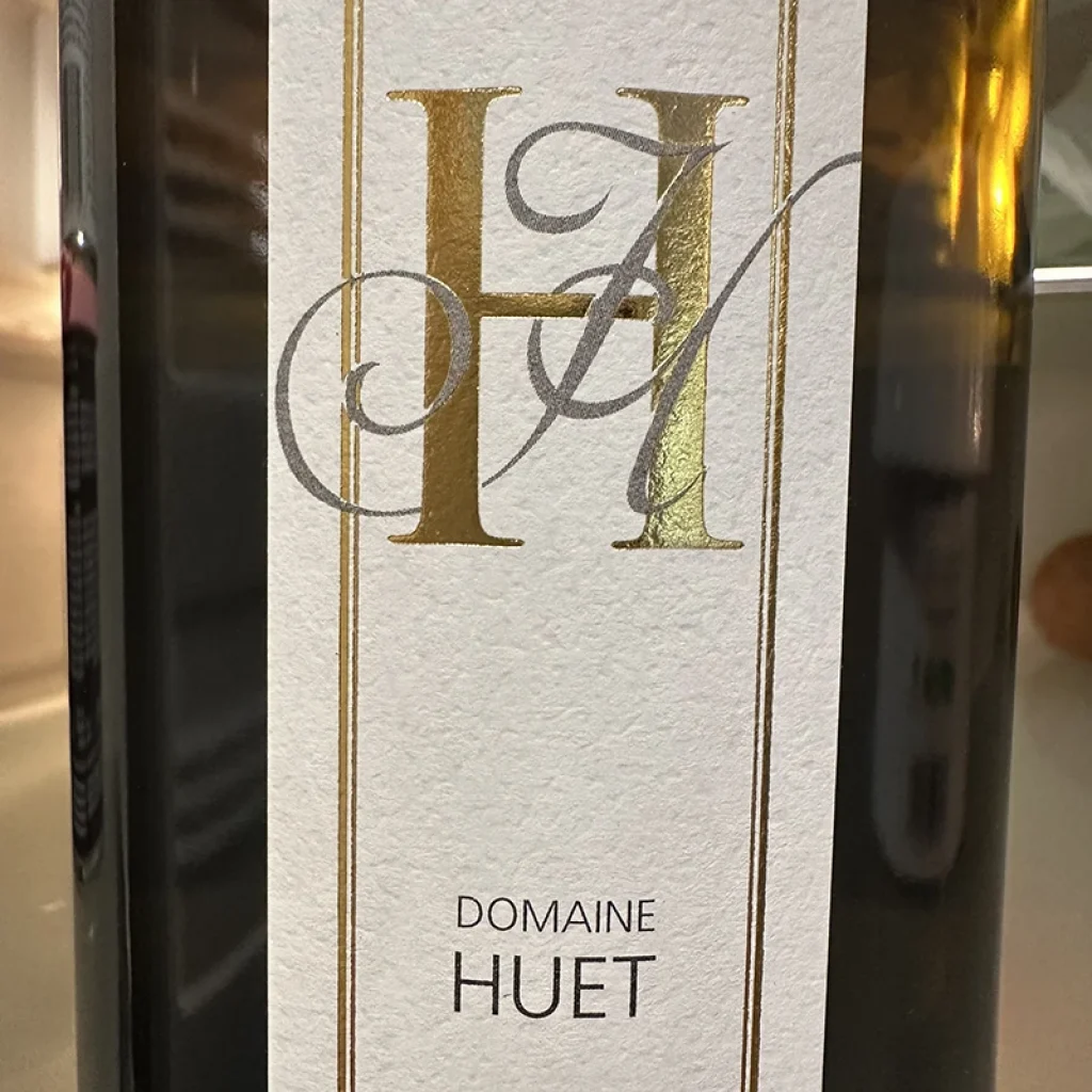 Domaine Huet wine bottle